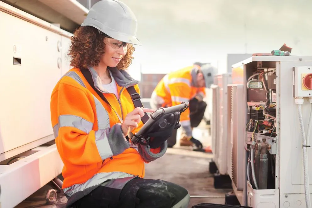 Elektroinstallationstechnikerin